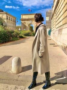 Caroline Bouvier Les Pièces Uniques Manteau Ava