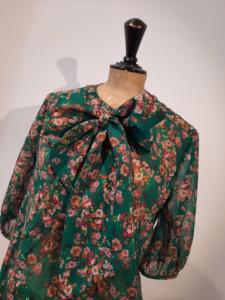 Caroline Bouvier Les Pièces Uniques Chemisier Flore